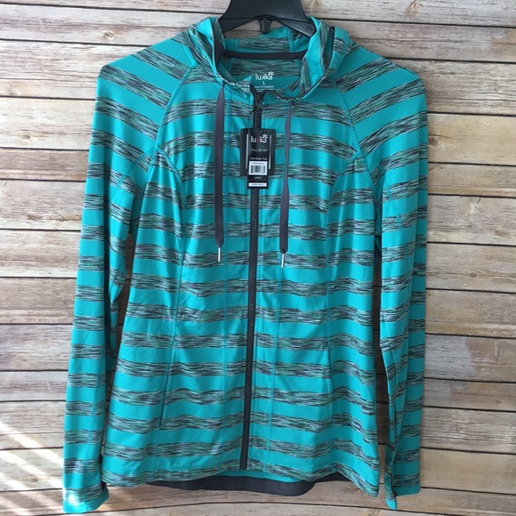 NWT full zip active wear  hoodie jacket - Picture 6 of 6